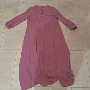 Hatch x J crew pink maternity dress